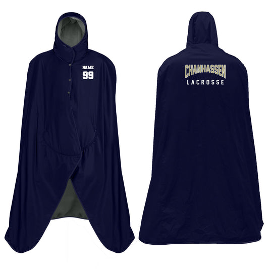 Custom Chanhassen LAX Hooded Blanket