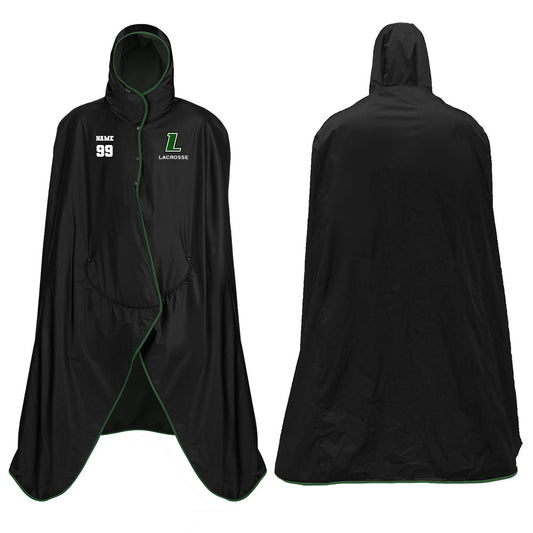 Custom Loyola Lacrosse Hooded Blanket