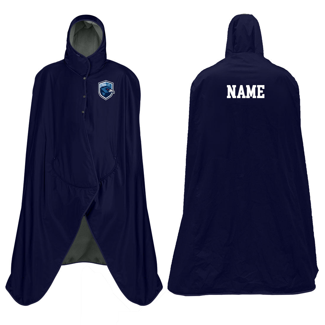 Custom Juanita Ravens Hooded Blanket