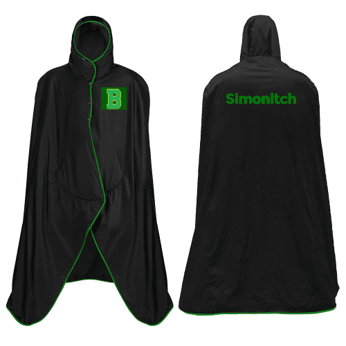 Custom Extreme Weather Sideline Cape