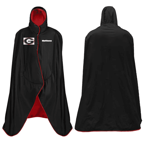 Custom Extreme Weather Hooded Blanket (Sideline Cape)