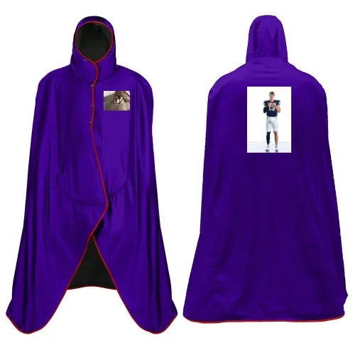 Custom Extreme Weather Hooded Blanket (Sideline Cape)
