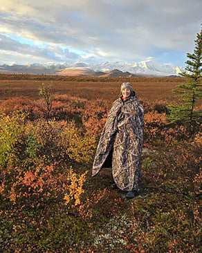Extreme Weather Sideline Cape - Camo