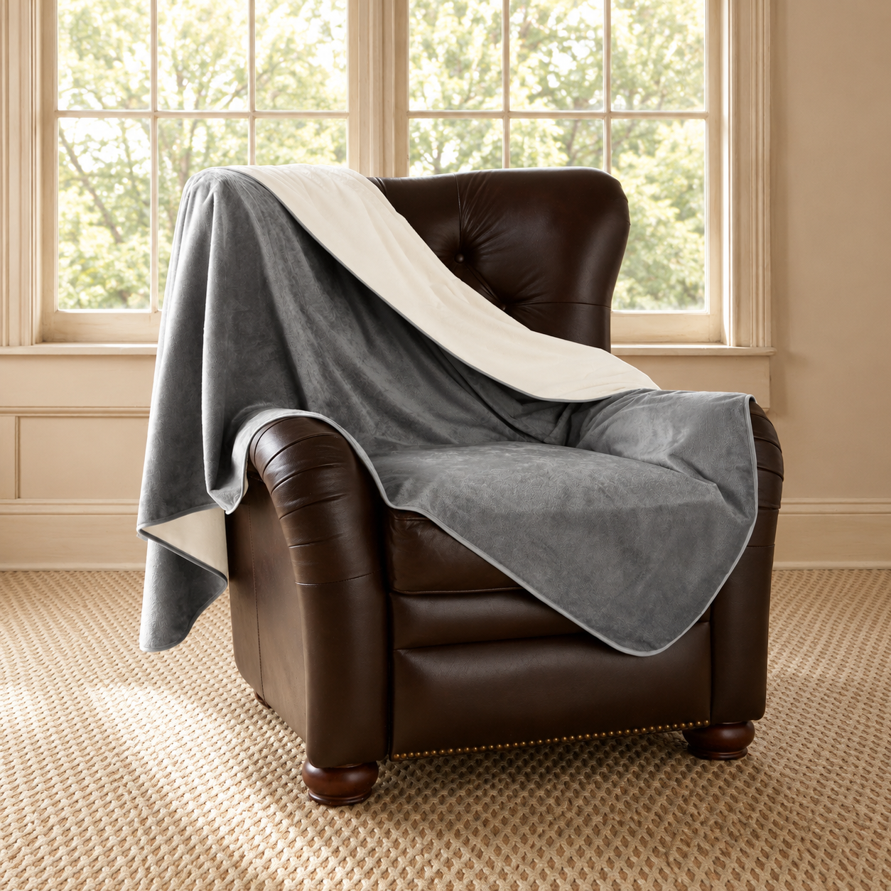 Silky Waterproof Throw