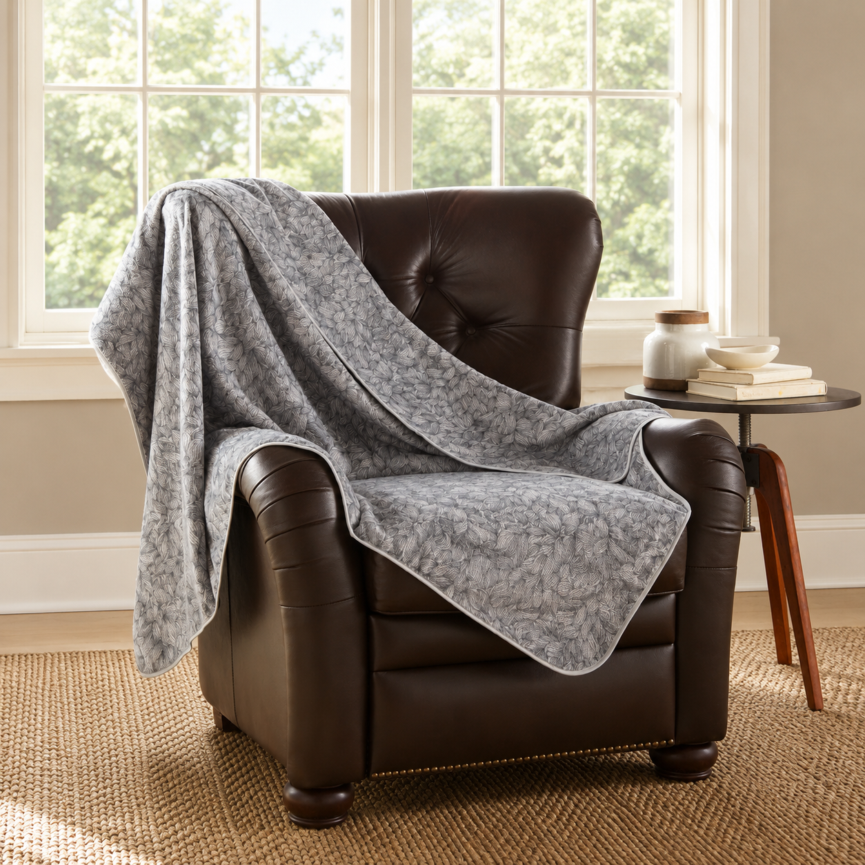 Silky Waterproof Throw