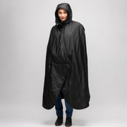 Extreme Weather Sideline Cape - Black