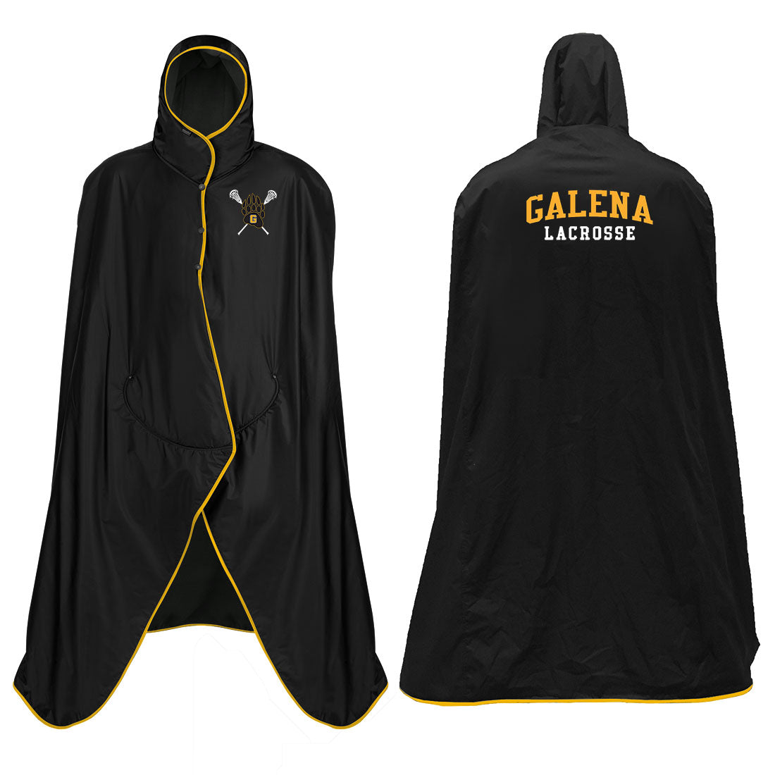Custom Galena Lacrosse Hooded Blanket