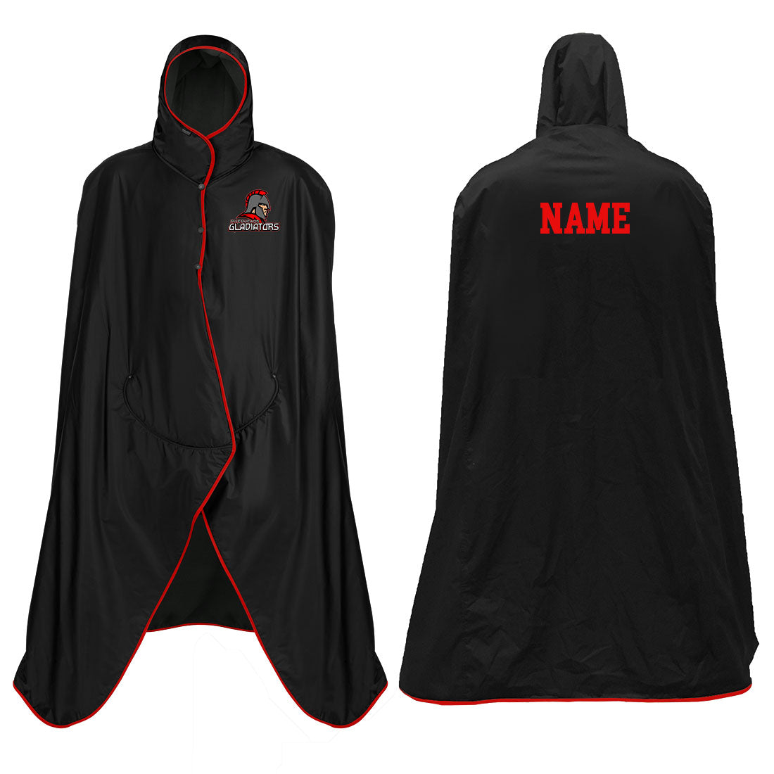 Custom Riverheads Gladiators Hooded Blanket