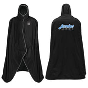 Custom Tufts Lacrosse Hooded Blanket