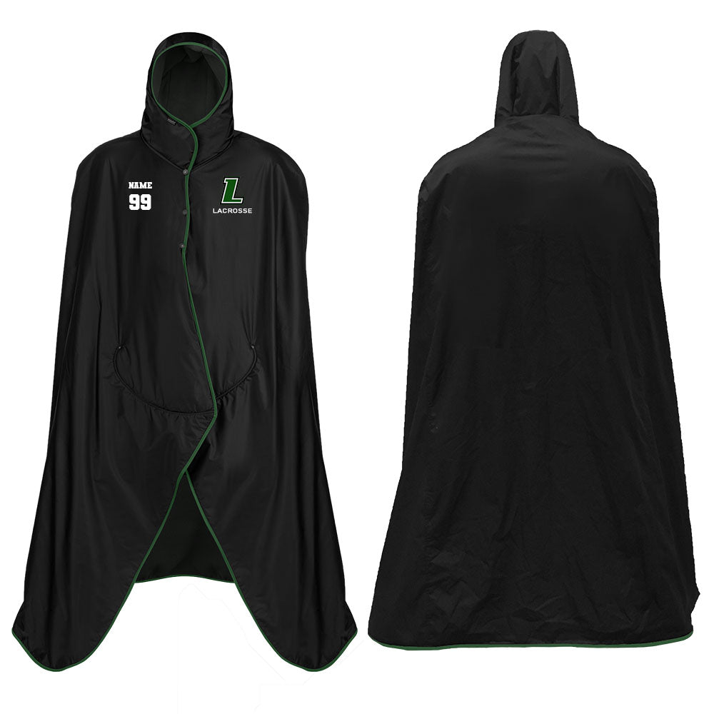 Custom Loyola Lacrosse Hooded Blanket