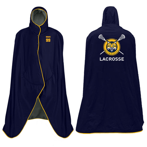 Custom Quinnipiac Hooded Blanket