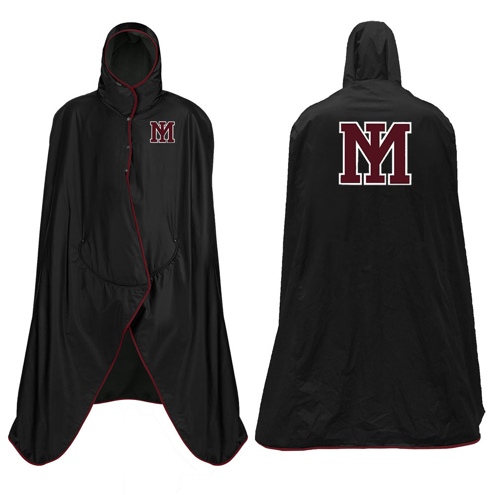 Mercer Island Baseball Hooded Blanket Mambe Blanket Co