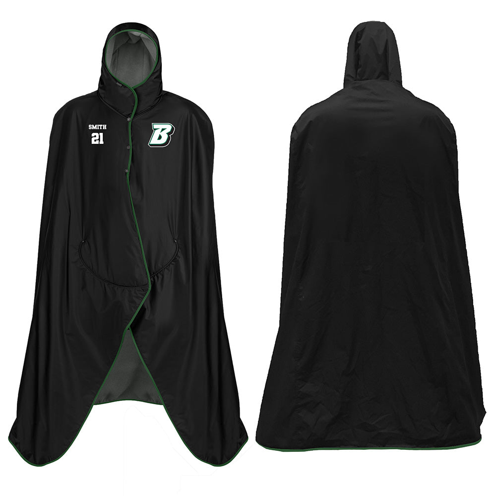 Custom Binghamton Hooded Blanket