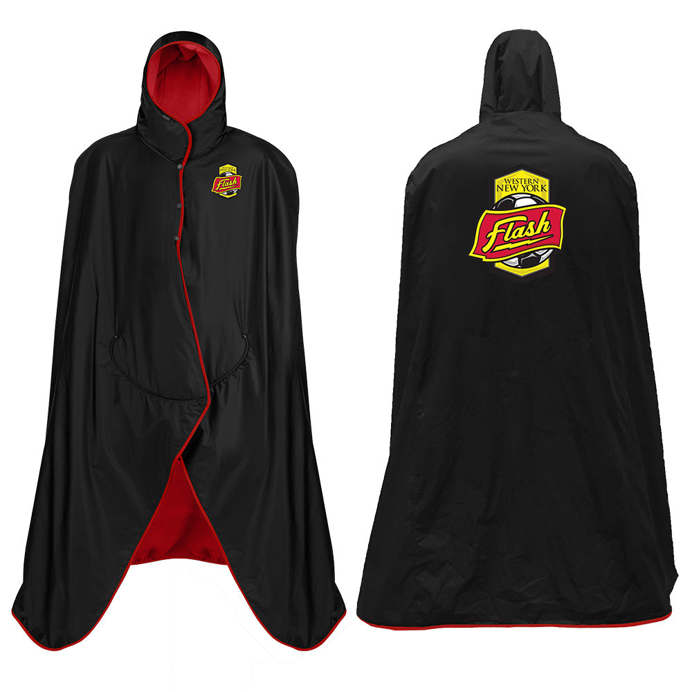 Custom Western New York Flash Hooded Blanket