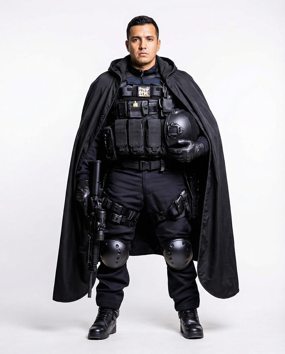 Extreme Weather Standby Cape - Black