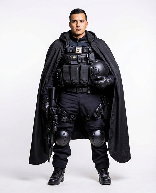 Extreme Weather Standby Cape - Black