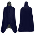 Navy Shell - Charcoal Fleece