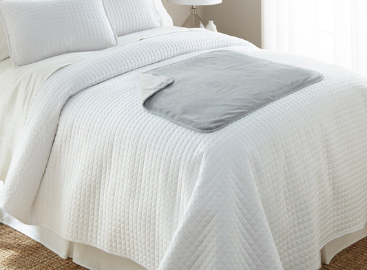 Clearance - Silky Waterproof Throw DOVE/BUFF