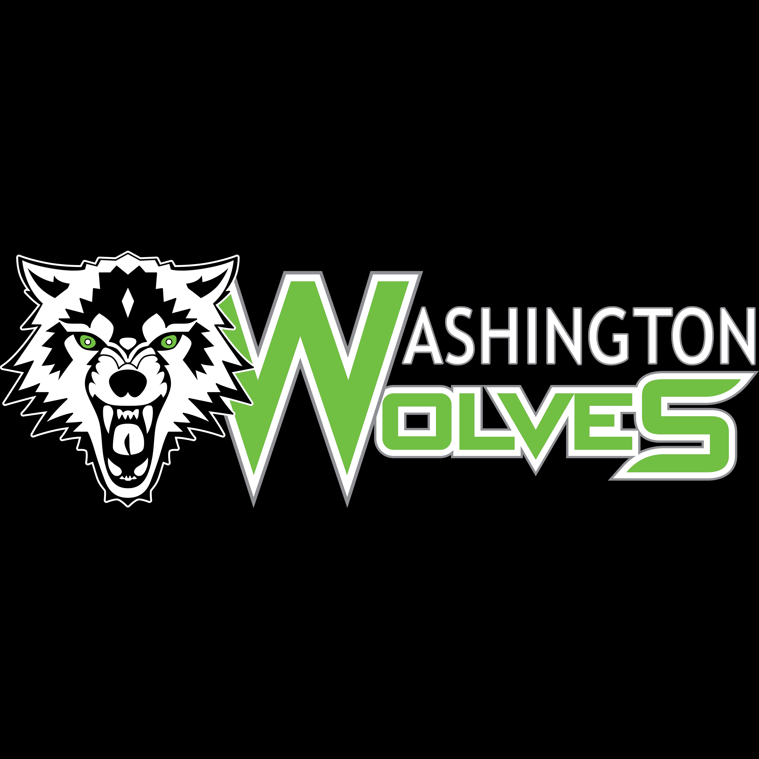 Custom Washington Wolves Hooded Blanket