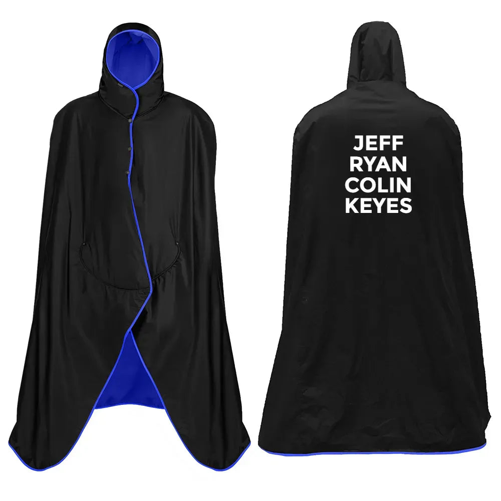 Custom Extreme Weather Hooded Blanket (Sideline Cape)