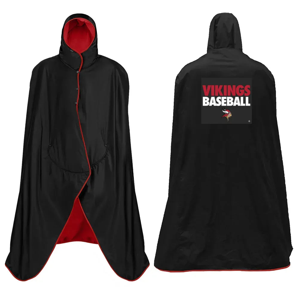 Custom Extreme Weather Hooded Blanket (Sideline Cape)