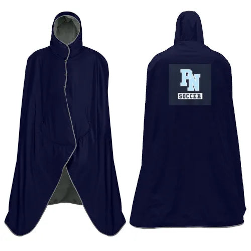Custom Extreme Weather Hooded Blanket (Sideline Cape)