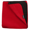  Black Shell - Red Fleece