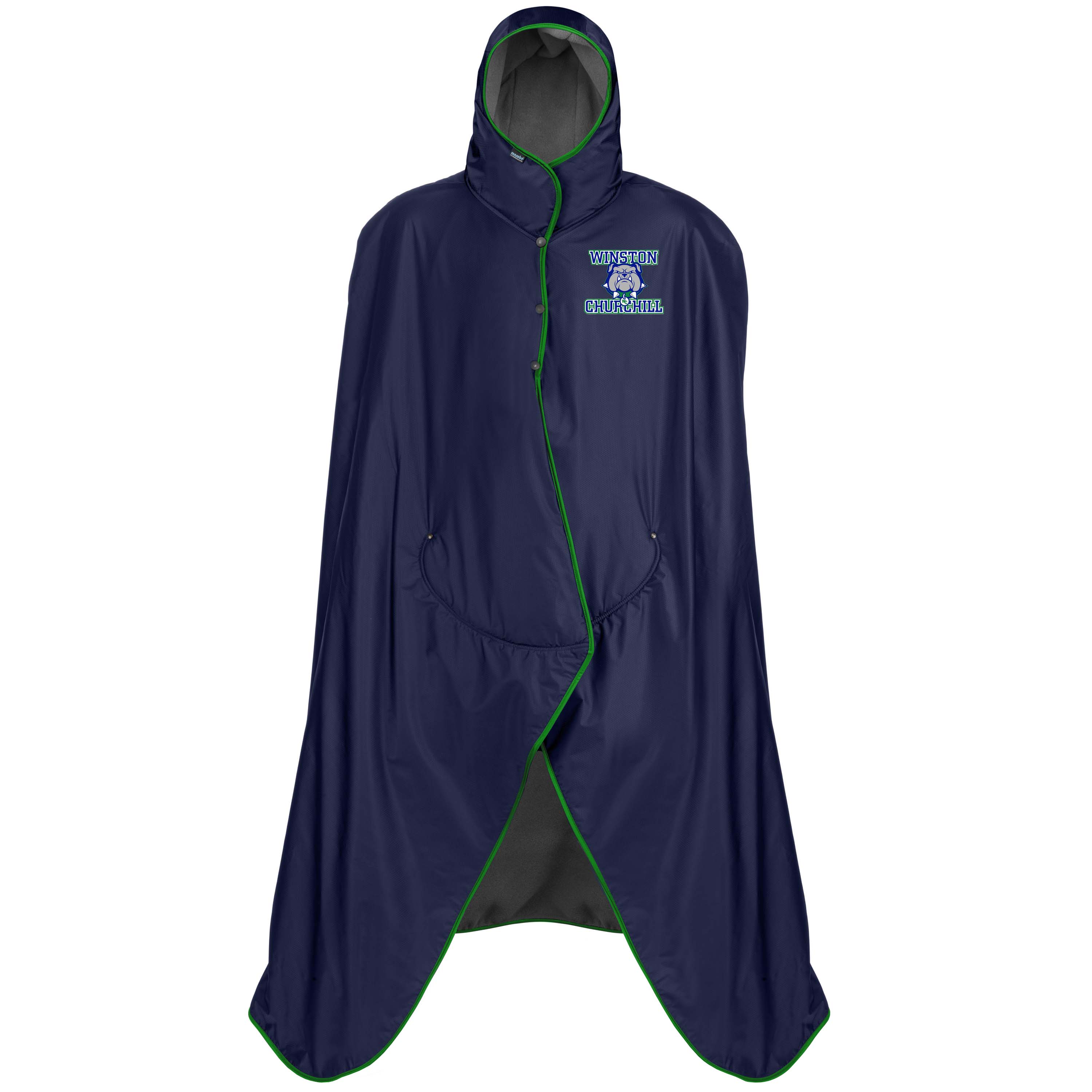 Custom Churchill Hooded Blanket