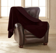 Clearance - Silky Waterproof Throw MERLOT
